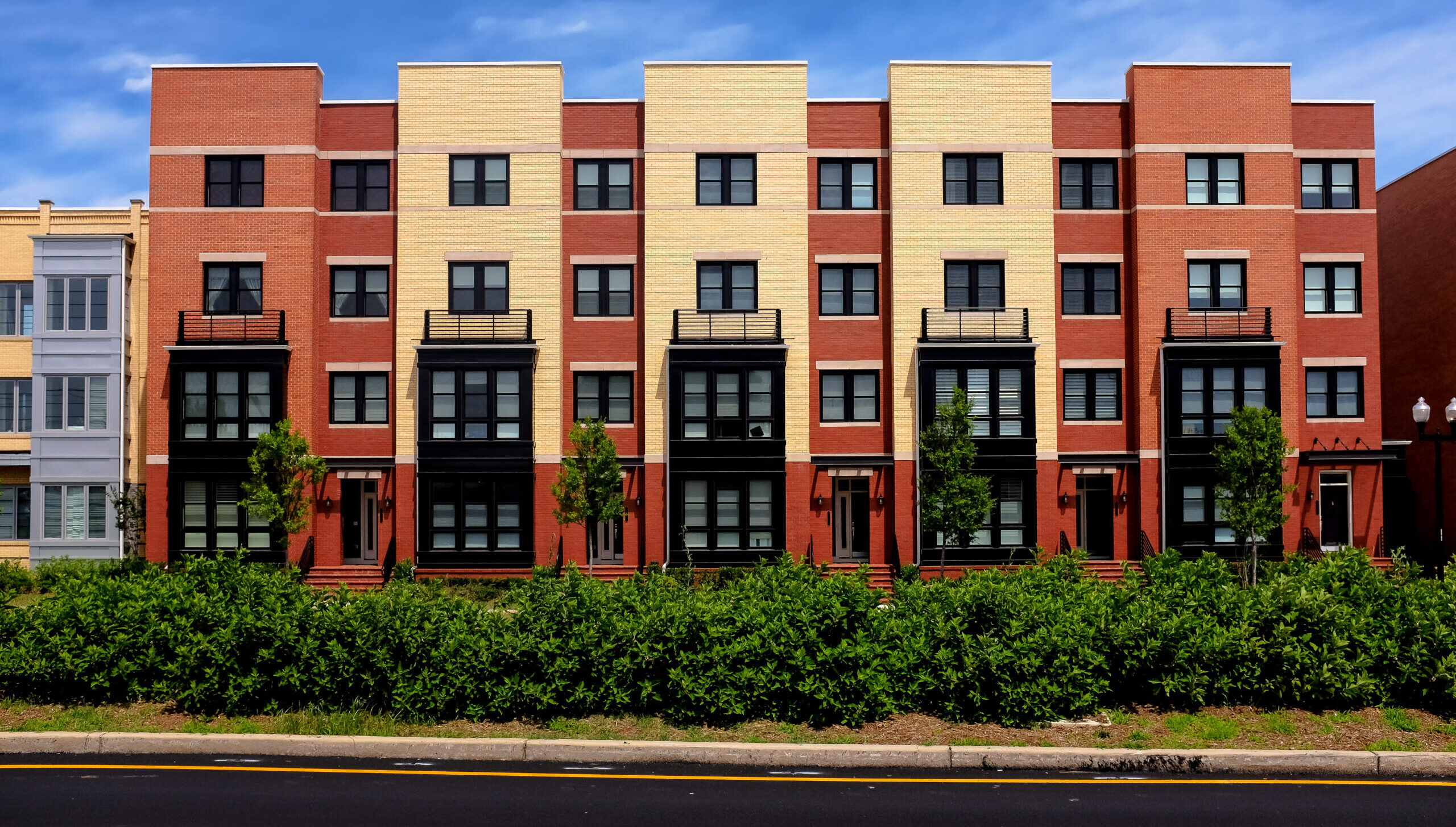 Multifamily apartment building